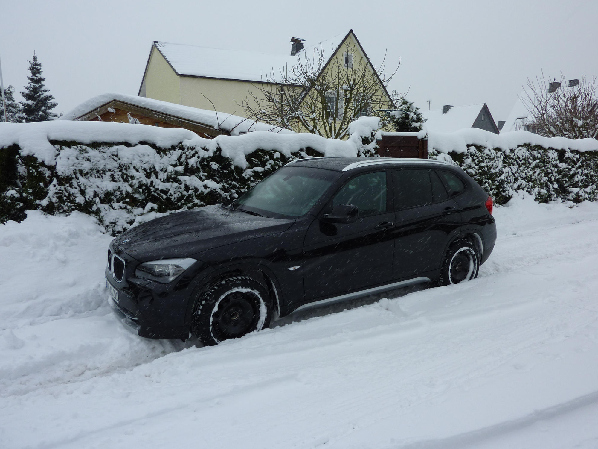 X1 im Schnee